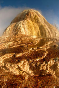 hot spring formation